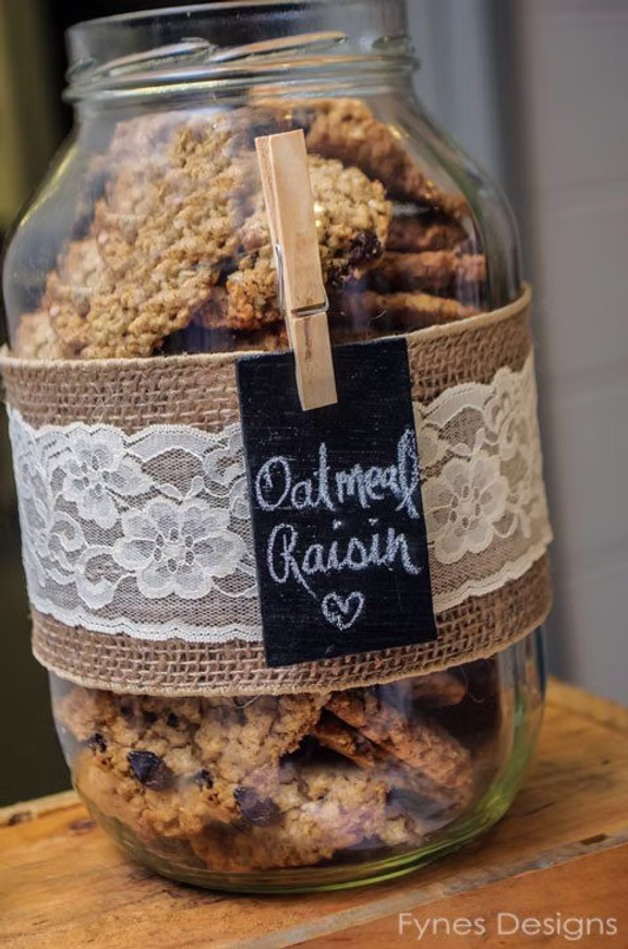 Bar à biscuits mariage