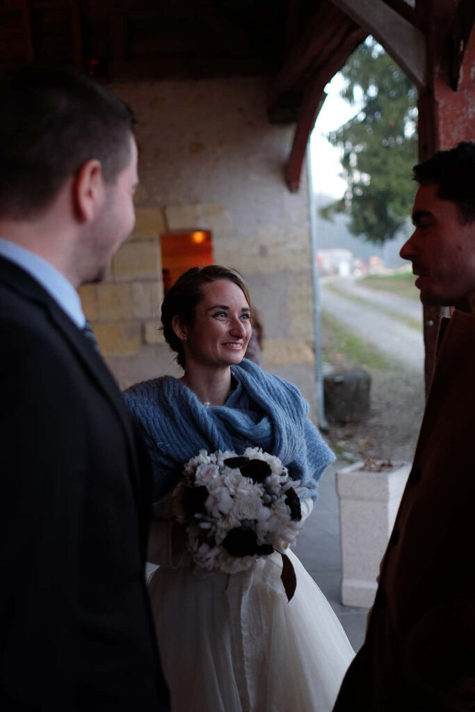 Mariage d'hiver participatif