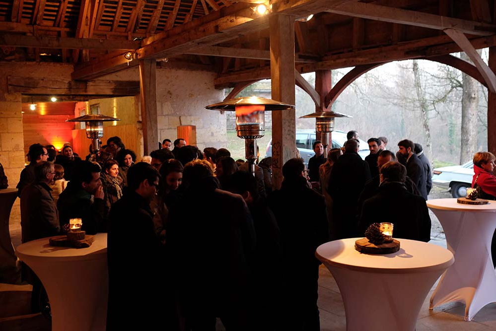 Vin d'honneur mariage hiver