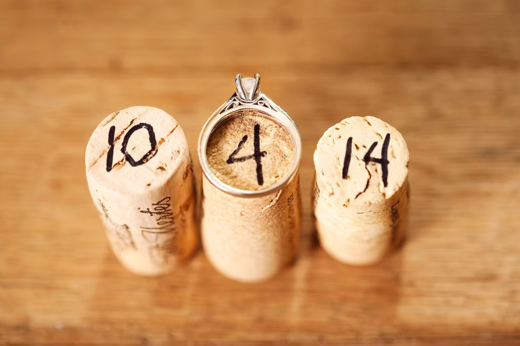 save the date bouchon bouteille vin