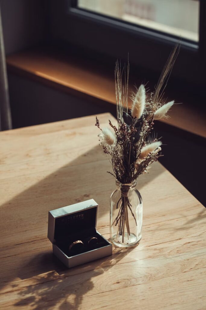 alliance mariage Paulette à bicyclette