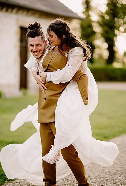 Photo couple mariage fun