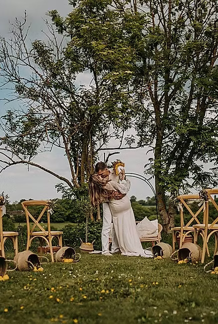 mariage citron deco cérémonie