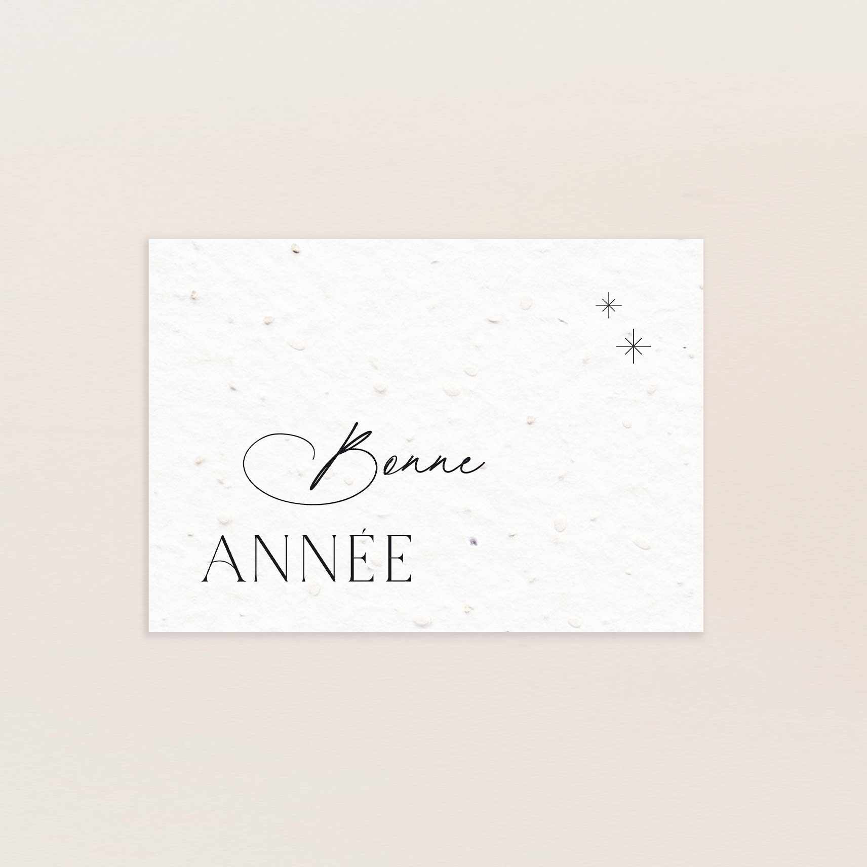 Carte bonne année 2027 à planter