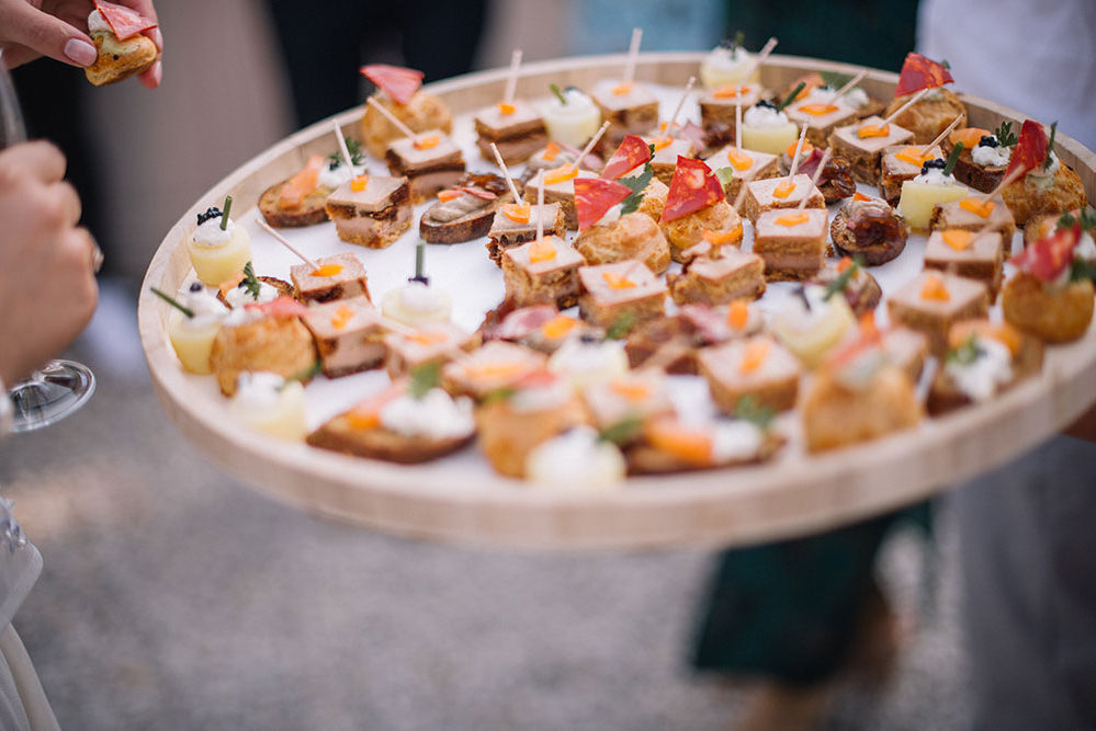 Apéritif dinatoire mariage cocktail