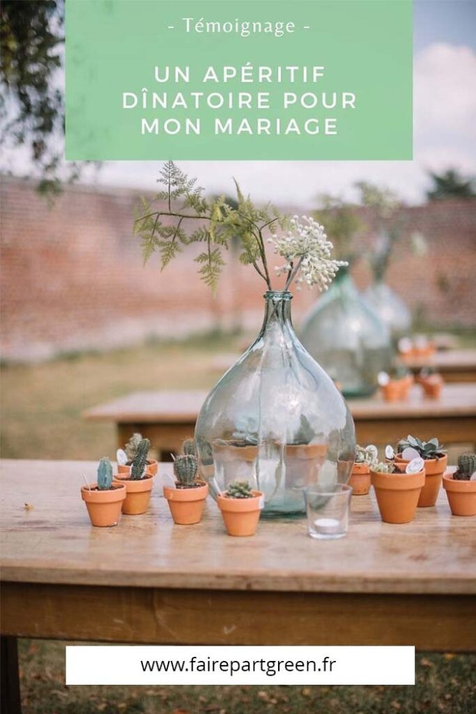 Conseil pour organiser un apéritif dinatoire mariage