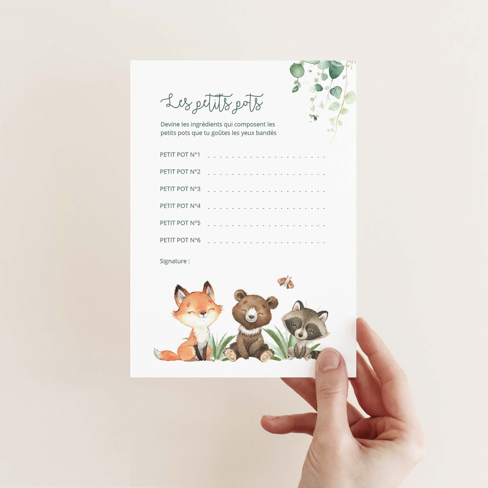 Jeux baby shower gender reveal à impirmer PDF