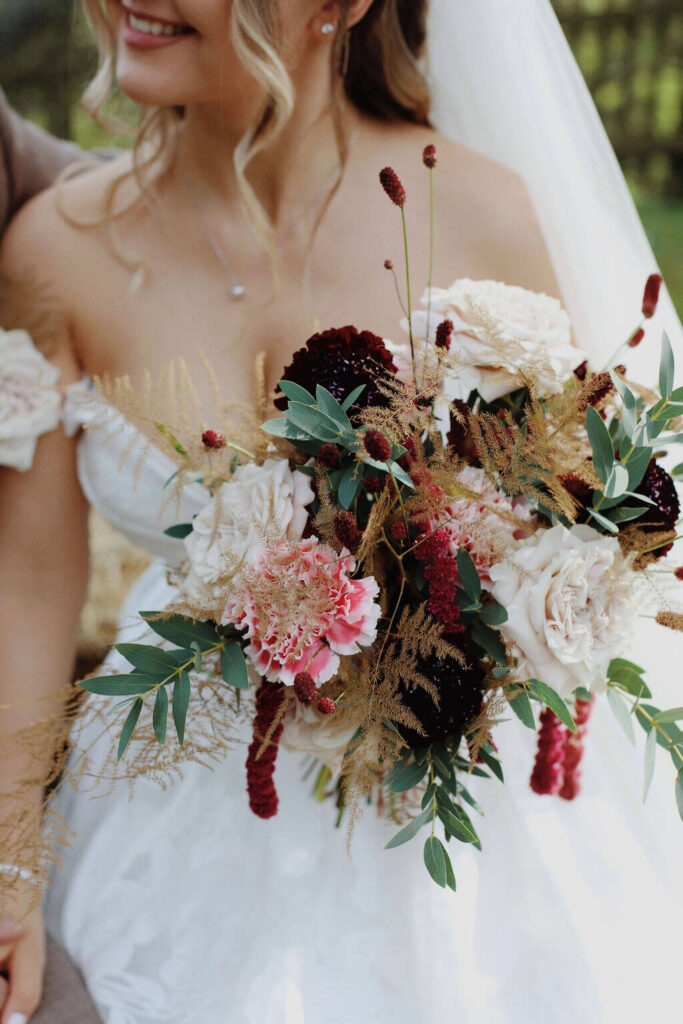 Fleurs mariage vegan